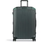 Piquadro PQLM 4-pyöräinen vetolaukku 68 cm Vihreä