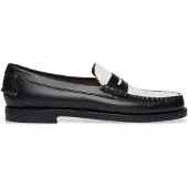 Sebago for woman. 7001530 Classic Dan Leather Moccasins black (37), Flat, None, Casual