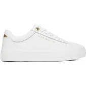 Tommy Hilfiger Th Foxing Platform Leather - White - 36