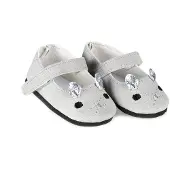 Skrållan Doll Ballet Flats Grey One Size-Grey Harmaa One Size 3 Y+ unisex