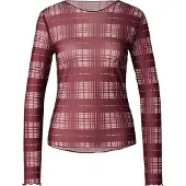 Object Objmontana Mesh Top E Rep - Burgundy - M