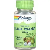 Solaray Black Walnut Hull 500mgr 100 Units Vihreä,Valkoinen