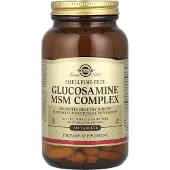 Solgar - Glukosamiini MSM-kompleksi ilman äyriäisiä (120 kapselia)