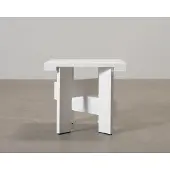 HAY Crate Low sivupöytä valkoinen