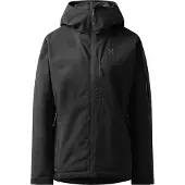 Haglöfs Women's Gondol Insulated II Jacket True Black Laskettelutakit vuorelliset XS
