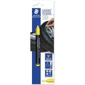 Staedtler Lumocolor 236, 1 kpl, Keltainen, Kahdeksankulmainen, 12 mm, 12 mm, 113 mm (236-1 BK-1)