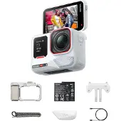 Insta360 Ace Pro 2 actionkamera + Xplorer Bundle, valkoinen