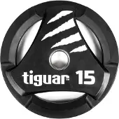 Tiguar otekahvallinen 15 kg PU levypaino