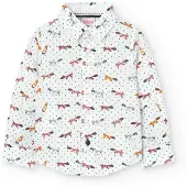 Boboli Poplin Pitkähihainen Kauluspaita