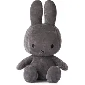 Bon Ton Toys Miffy Corduroy 70 Cm Grey Grey 70 cm Harmaa 70 cm Pojat, Tytöt