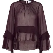 Saint tropez Mazellesz Blouse - Burgundy - XS