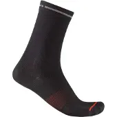 Castelli Premio Evo 18 -pyöräilysukat Musta