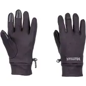 Marmot Power Stretch Connect Glove Black Ulkoiluhanskat L