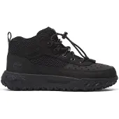Timberland for boy. TB0A64DR0151 GreenStride Motion 6 low top lace-up leather mountain shoes black (31), Flat, Laces, Casual, Sport, Outdoor