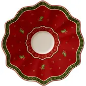 Villeroy & Boch Toy's Delight Kahvilautanen 16,5 Cm Mix - Joulumukit Posliini Punainen - 14-8585-1311