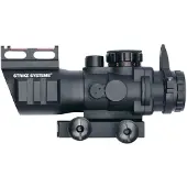 ASG Strike Systems 4x32 Red/Green Cross Sight w/ Fibreoptics