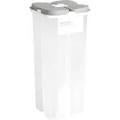 Excellent houseware Säilytysastia, jossa 4 lokeroa kuivaruokaa varten