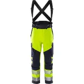 Fristads Kuorihousut Palosuojattu Luokka 2 2525 ATHR Huomio Huomiokeltainen/Laivastonsininen XS