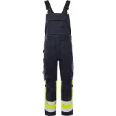 Fristads Henkselihousut Palosuojattu 2168 ATHF Huomiokeltainen/Laivastonsininen C56