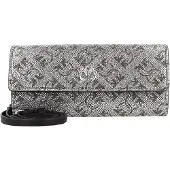 Pinko Love Kytkinlompakko Nahka 19.5 cm Hopeanvärinen