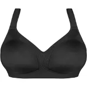 Gorsenia lingerie lady pehmeät rintaliivit ilman kuviota k422 anya, musta, 110c, 110C