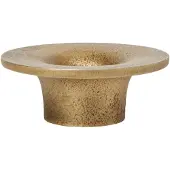 Ferm Living Soothe kynttilänjalka Ø8 cm Messinkipinta