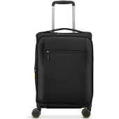 Delsey Montmartre 3 4-pyöräinen Käsimatkatavara 55 cm Laajennettava Musta