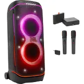 JBL Partybox 720 mikeillä + 2 x akku ja laturi