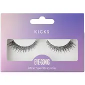 KICKS Beauty Eye-Conic - Silver Sparkle Lashes Silver