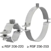 Vsh Fabrieken Flamco RSF-putkipuristin G1/2-M10 x 45-49