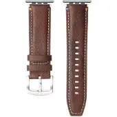 CaseOnline Nahkainen kellon ranneke Watch SE 3 (44mm) - Espresso Noir