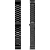 CaseOnline Kellon ranneke ruostumatonta terästä Garmin Epix Pro (47mm) - Musta