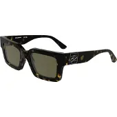 Karl Lagerfeld Aurinkolasit - - KL6182S - Tumma kilpikonna/ Ruskea - Muovi - Neliö