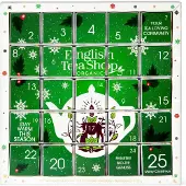 English Tea Shop Luomu Teejoulukalenteri vihreä, 25pss (6 x 50g)