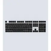Wooting ABS ISO Keycaps - Näppäimistöhatut - Saksa - Musta
