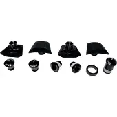 Fsa Sl-k Abs Screws And Nuts Kit Musta