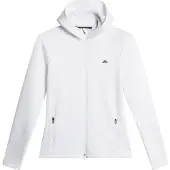 J.Lindeberg Aerialle Zip Hood White - L