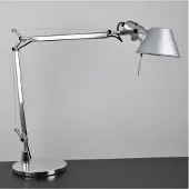 Artemide Pöytävalaisin , Metallinsävyinen, Työhuone / toimisto, Alumiini, Design