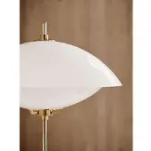 Fritz Hansen Pöytävalaisin , Valkoinen, Olohuone, Lasi