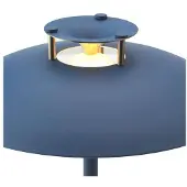 Halo Design Pöytävalaisin , himmennettävä, Sininen, Olohuone, Metalli