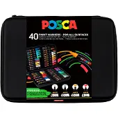 Posca Gift Case Tussi 40 Yksiköt