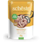 Schesir 24x85g Complete Nutrition fileet hyytelössä tonnikala ja kana