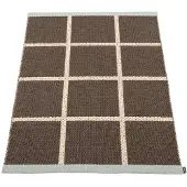 Pappelina Criss Pop Muovimatto 70x100 Cm Dark Brown / Cream / Sage - Muovimatot Pvc Kerma - CRP6F710