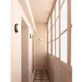 Luce Plan Seinävalaisin , Metallinsävyinen, Eteinen / käytävä, Alumiini