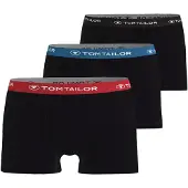 Tom Tailor Bokserishortsit vaaleansininen / punainen / musta