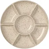 Sagaform Ditte tarjoilulautanen Beige-viininpunainen