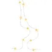 Goobay 20 LED-valosarjaa hopealangalla "Stars"