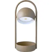 Frandsen Ball kannettava pöytälamppu Sand Grey, 32 cm