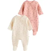 Next Yöpuku tummanvioletti / pitaija / punainen / offwhite