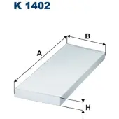 FILTRON Suodatin, sisäilma K 1402